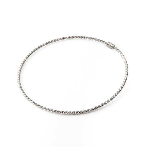 Colier de tensor de cupru argintiu - Kubit Koniewski (144 MHz)