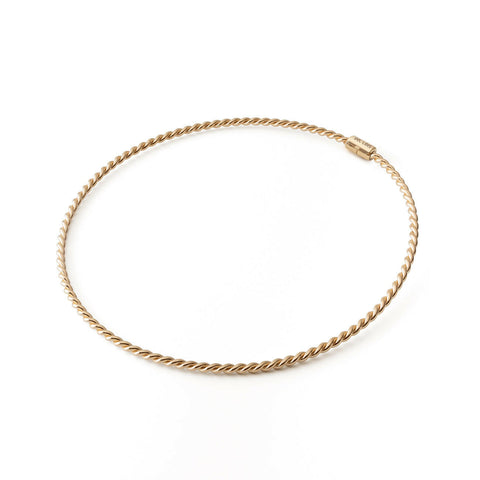 Colier tensoric de cupru în aur - Kubit Koniewski (144 MHz)