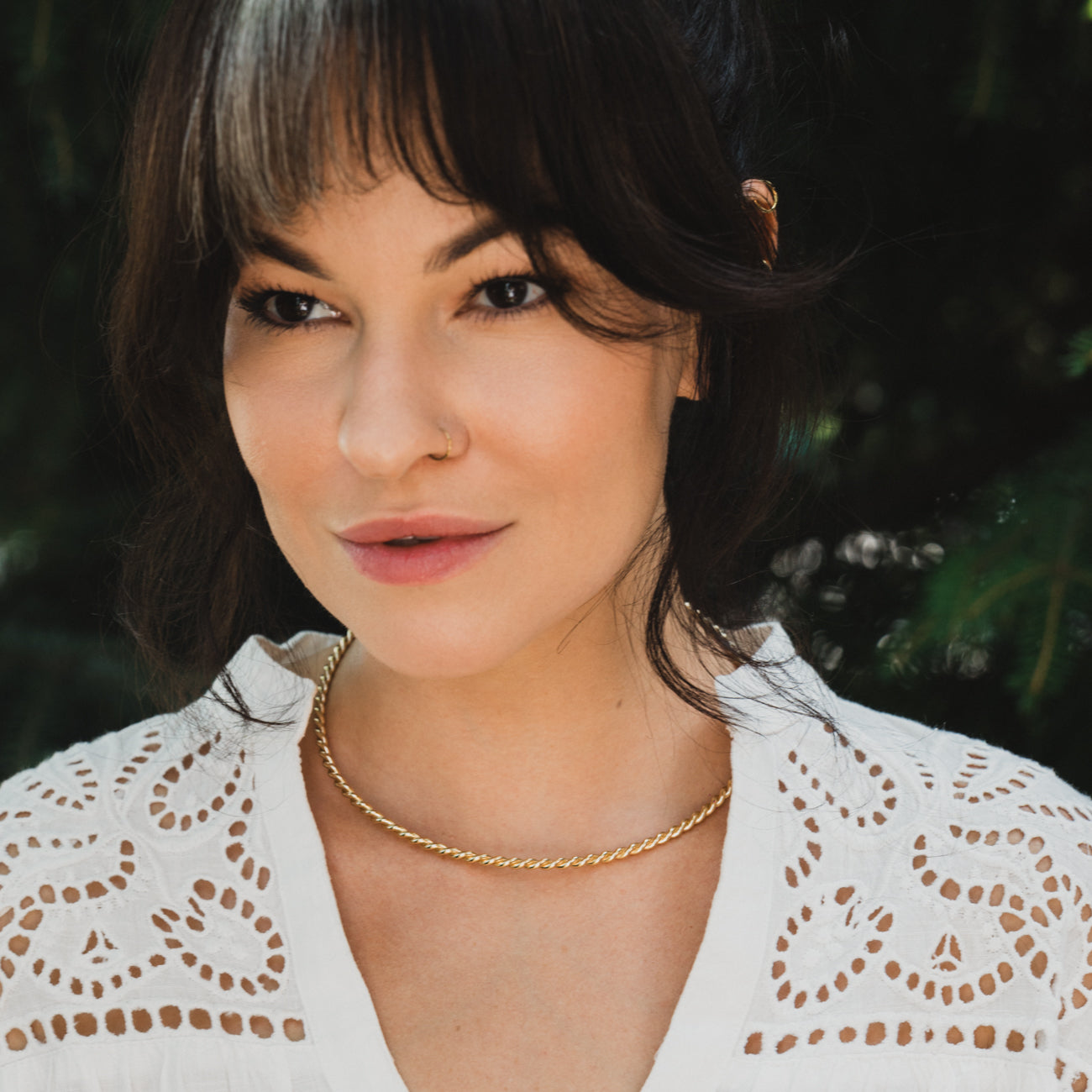 Colier tensoric de cupru în aur - Kubit Koniewski (144 MHz)