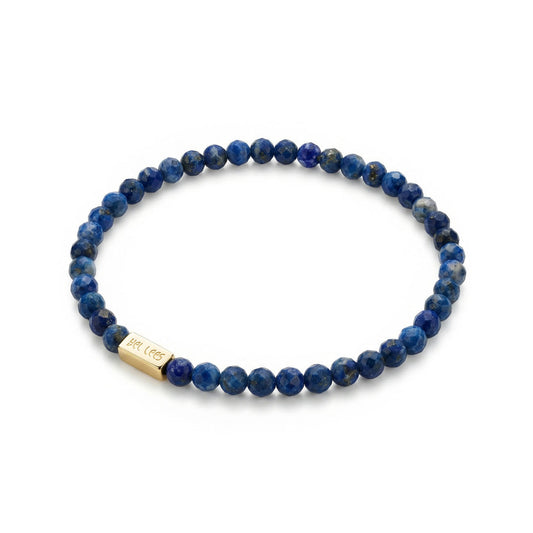 Bransoletka z Lapis Lazuli i miejscem na charms – Srebro 925