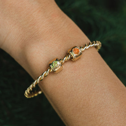 Charms - Element Fire Placat cu Aur - Alama