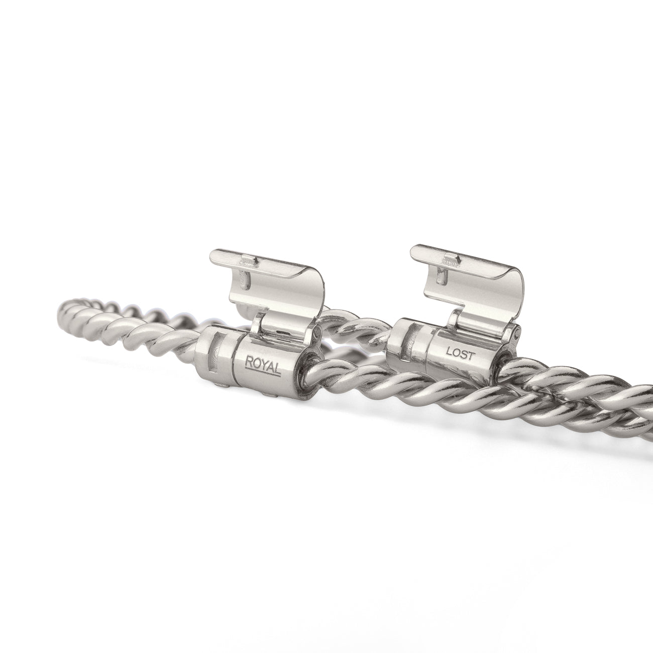 Miedziana bransoletka tensorowa w kolorze srebrnym - Kubit Królewski (144 MHz)