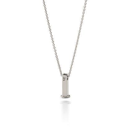 Colier cu lant pentru brelocuri, argint 925 placat cu platina