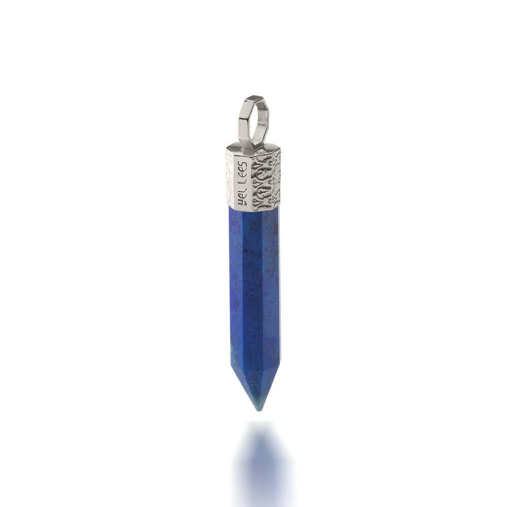 Pandantiv Lapis Lazuli – argint 925 placat cu platina