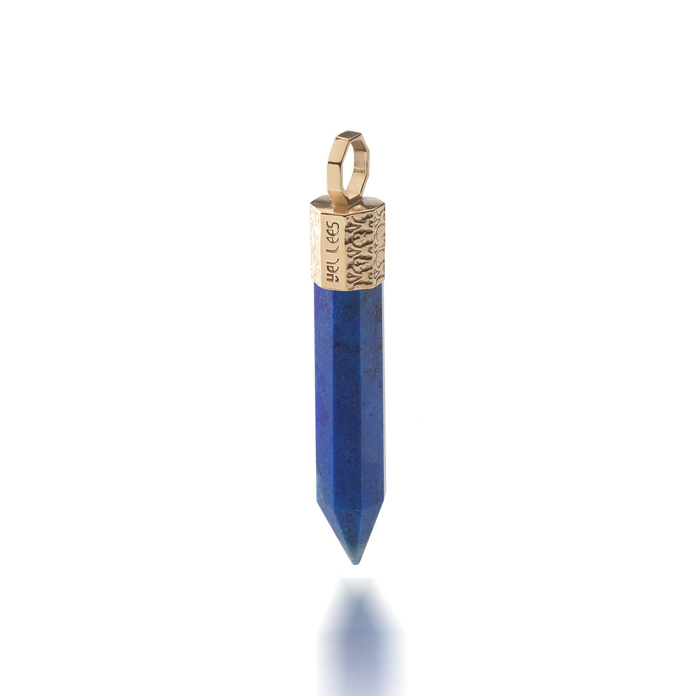 Pandantiv Lapis Lazuli – argint 925, placat cu aur