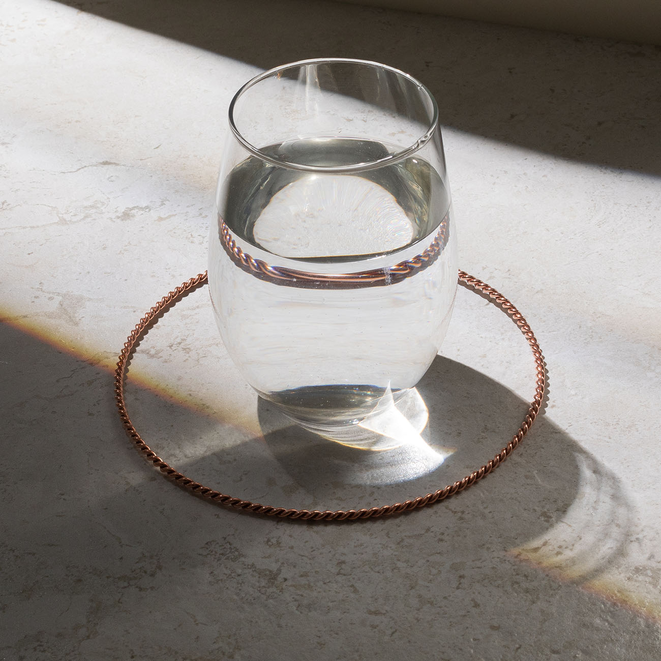 Miedziany pierścień użytkowy tensorowy - Kubit Zaginiony (177 MHz)