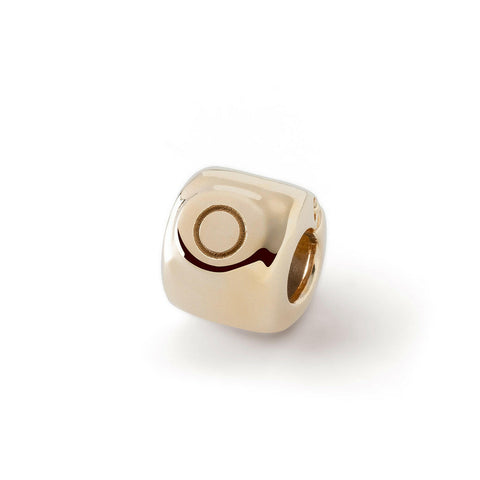 Charms - Element placat cu aur - Alama