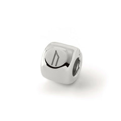 Charms z runą Uruz (ᚢ) Srebrny – amulet siły i wytrwałości - srebro pr. 925