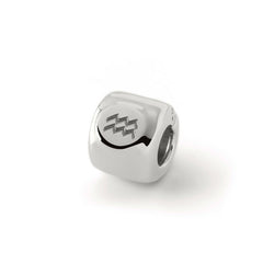Charms ze znakiem zodiaku Wodnik (♒︎) Srebrny - srebro pr. 925